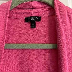 Talbots Pink Cardigan
